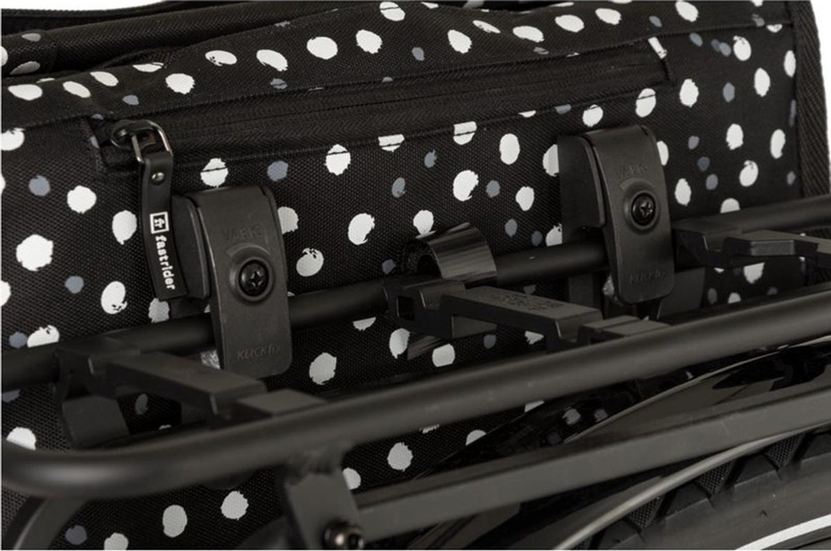 Fastrider Enkele Fietstas Dot 19L - Zwart