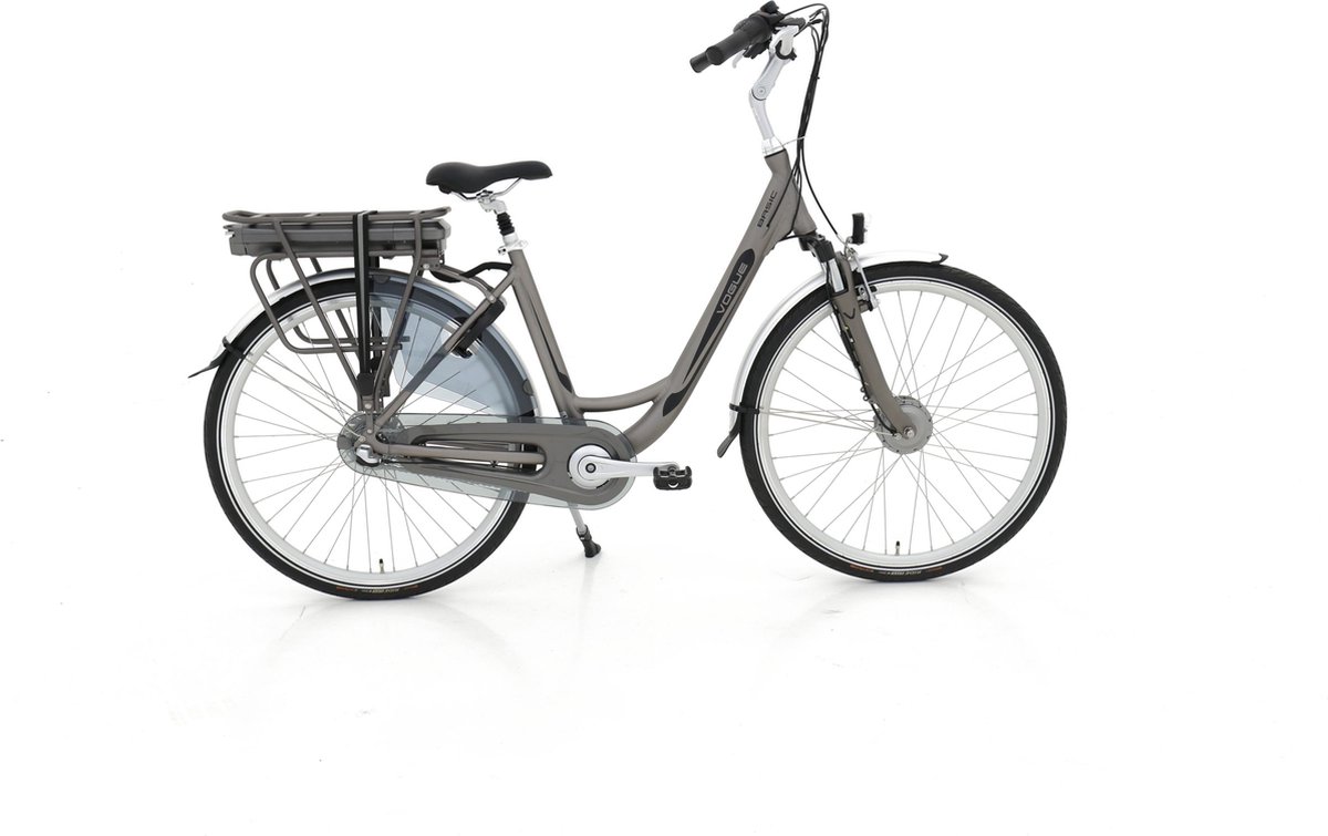 Vogue Elektrische fiets Basic dames mat 49cm N7 468 Watt - Grijs