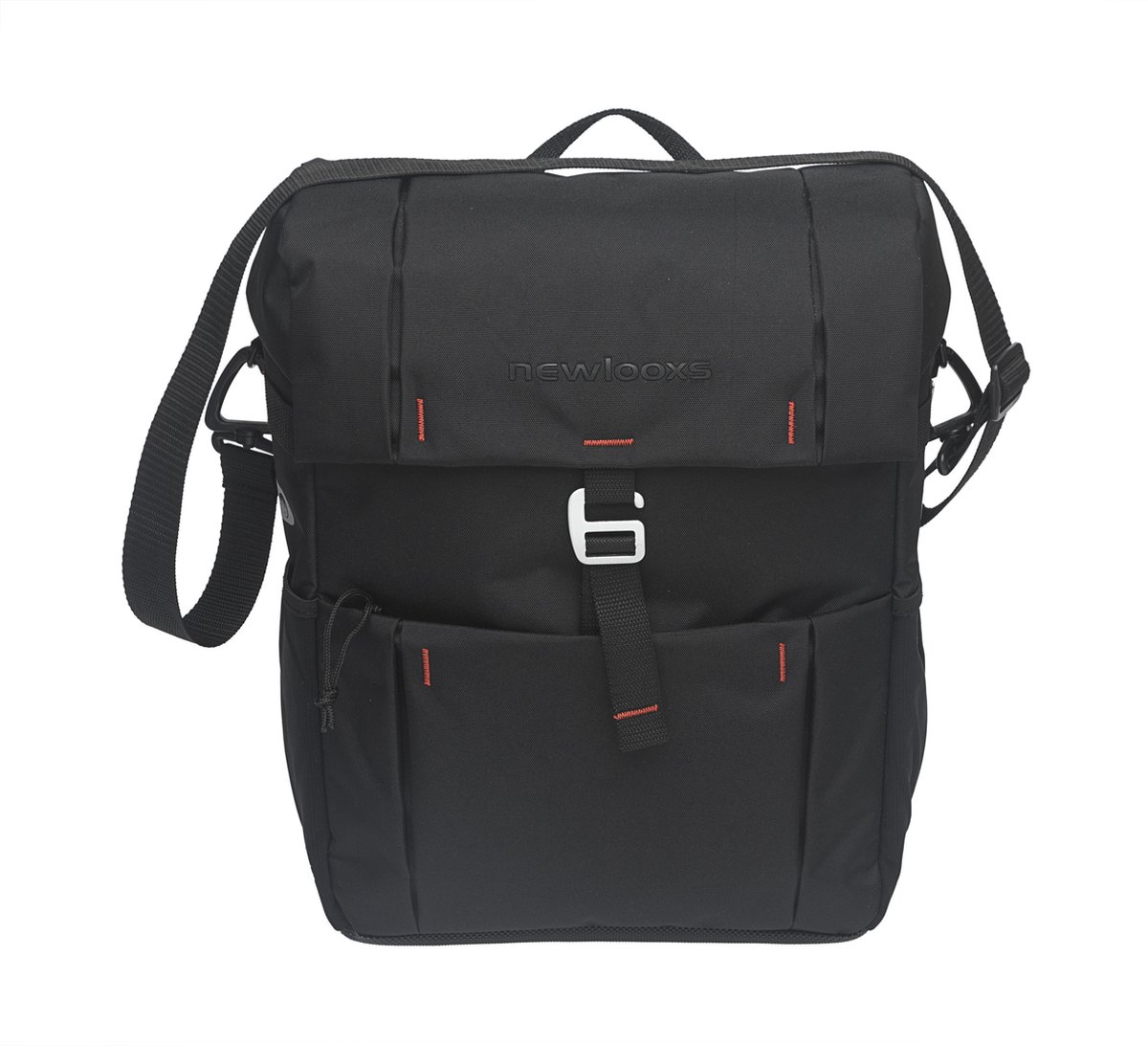 New Looxs Fietstas Enkel Vigo 18,5 liter - Zwart