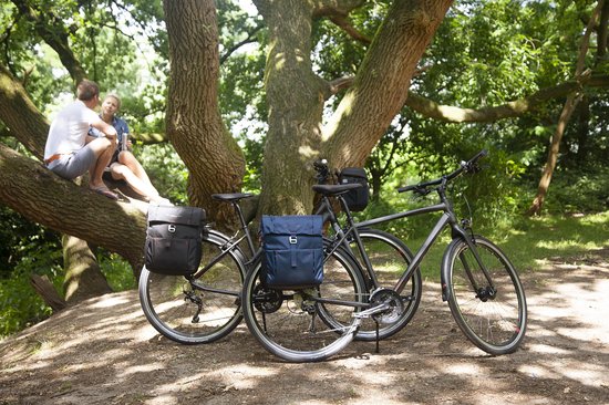 New Looxs Fietstas Enkel Vigo 18,5 liter - Zwart