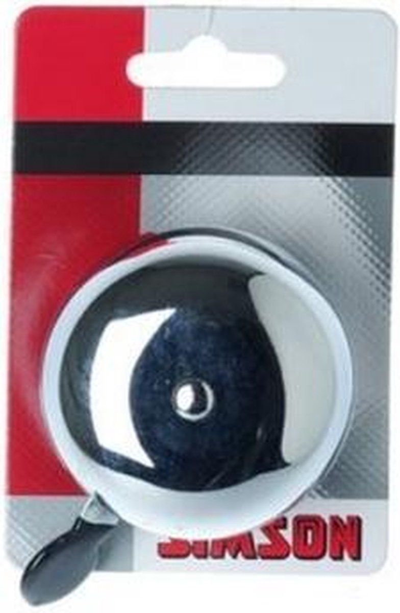 Simson Fietsbel Ding Dong chroom medium - Silver