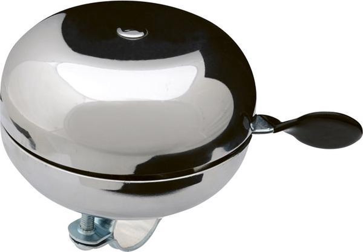 Simson Fietsbel Ding Dong chroom medium - Silver