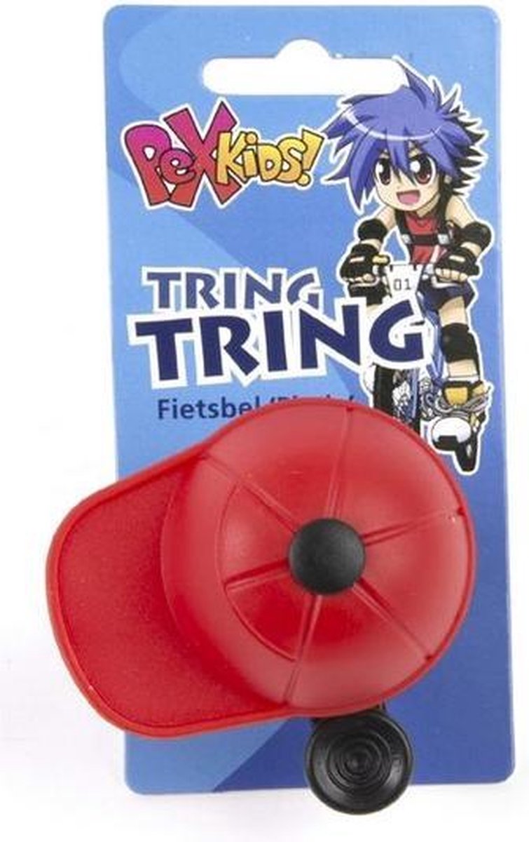 Pex Fietsbel Pietje Bel - Rood