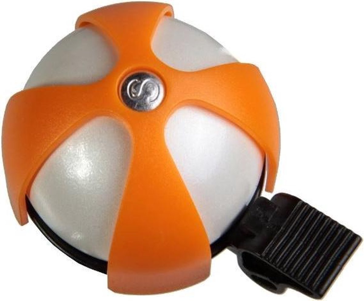 Simson Fietsbel Sport wit/ - Grijs