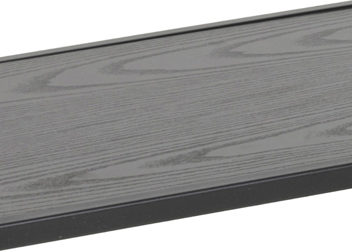 Lisomme industrieel dressoir Vic- B114 x H78 x D35 cm- 3 planken- - Zwart