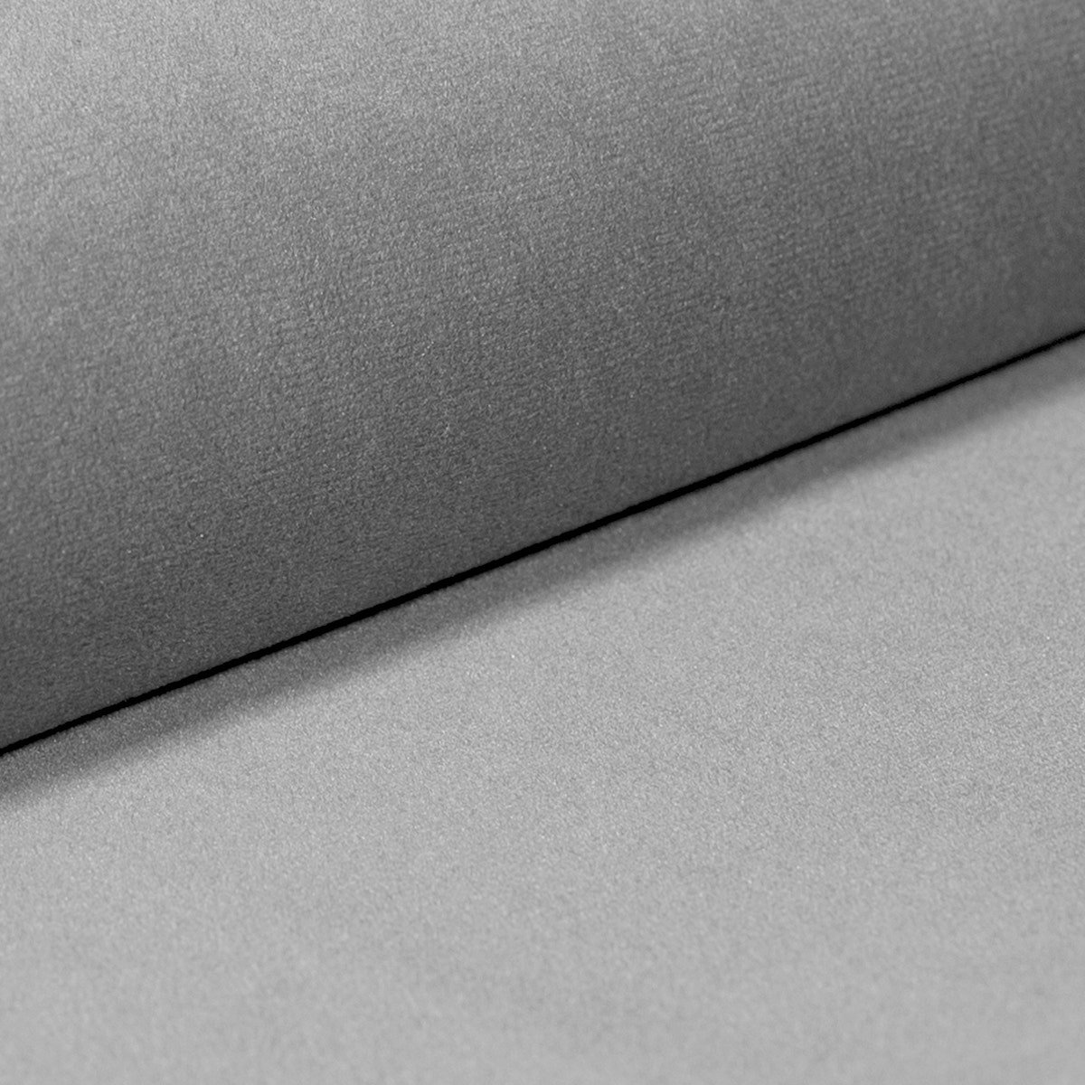 Nolon Nout bureaustoel velvet soft grey - zwart onderstel - Grijs