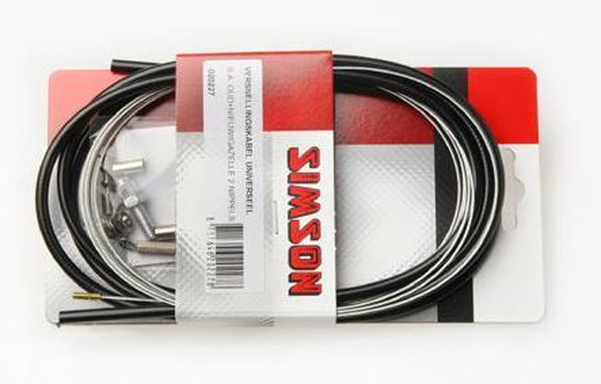 Simson Versnellingskabelset Sturmey Archer zwart - Silver