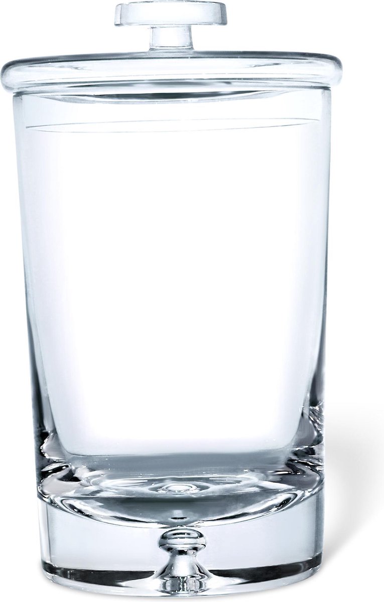 Bonny - voorraadpot glas 1,7 liter - 24cm hoog - mondgeblazen