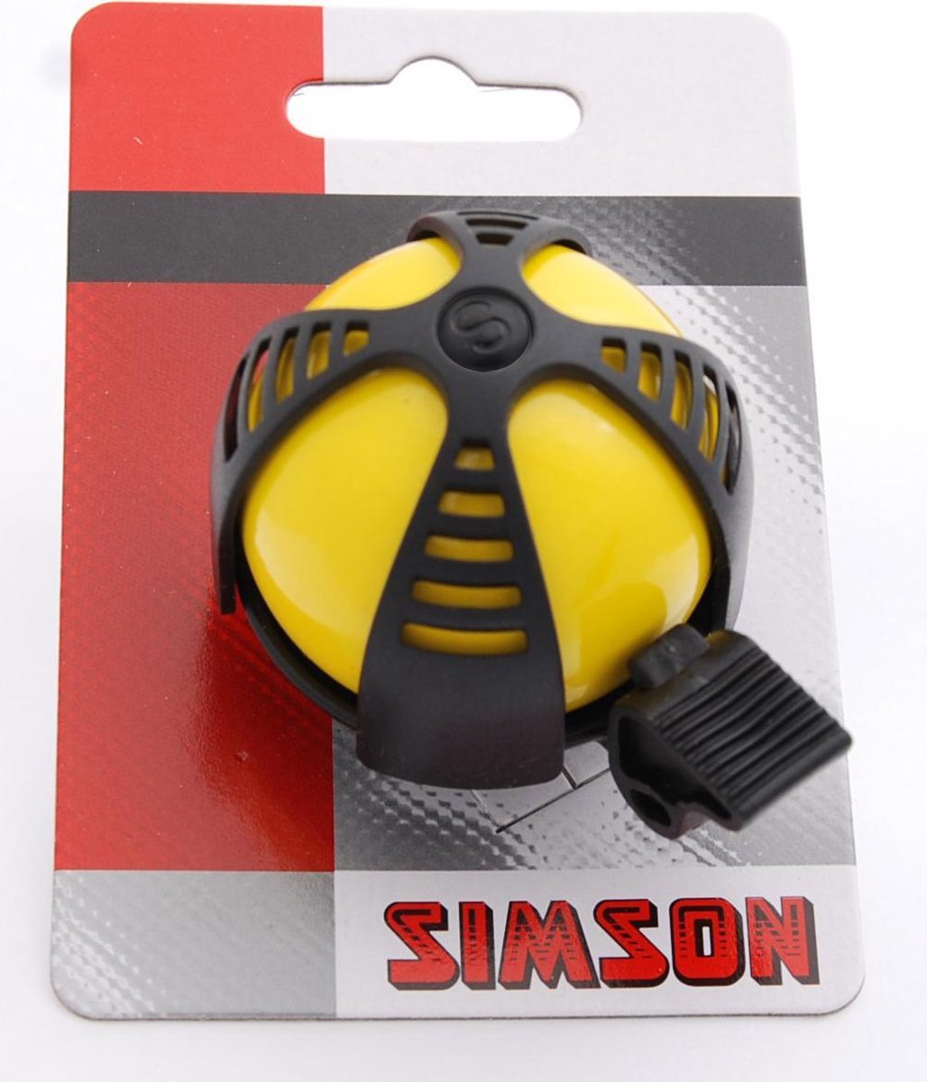 Simson Fietsbel Joy/zwart - Geel