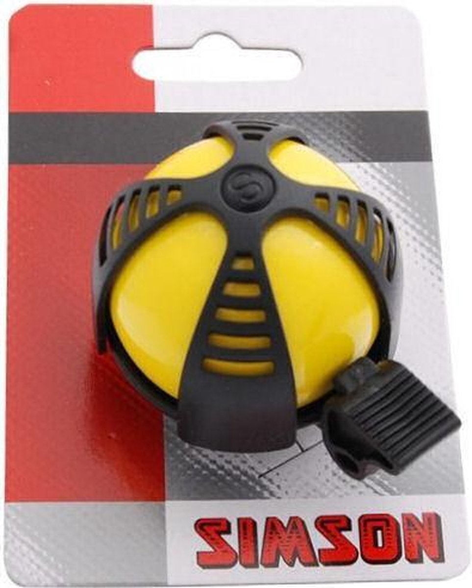 Simson Fietsbel Joy/zwart - Geel