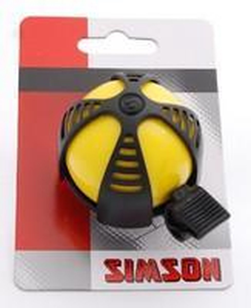 Simson Fietsbel Joy/zwart - Geel