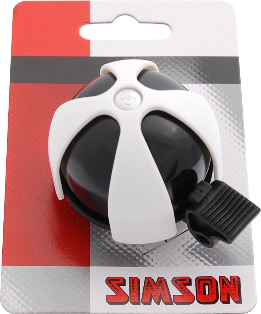 Simson Fietsbel Sport zwart/ - Wit