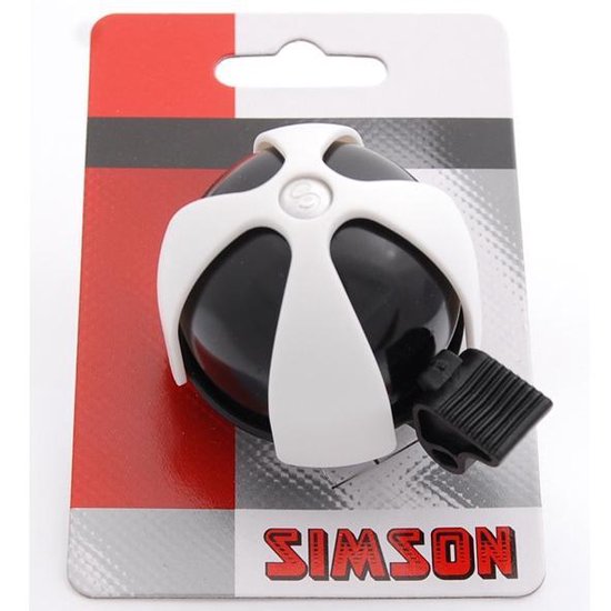Simson Fietsbel Sport zwart/ - Wit