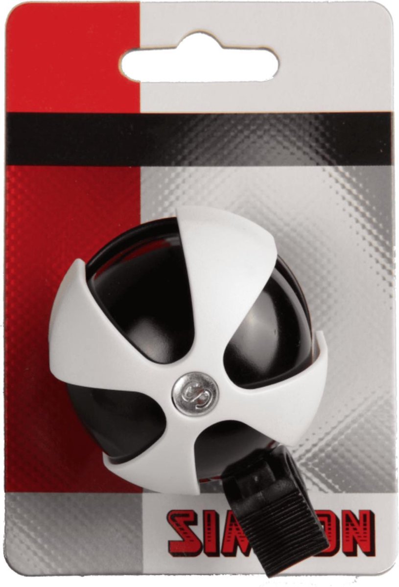 Simson Fietsbel Sport zwart/ - Wit