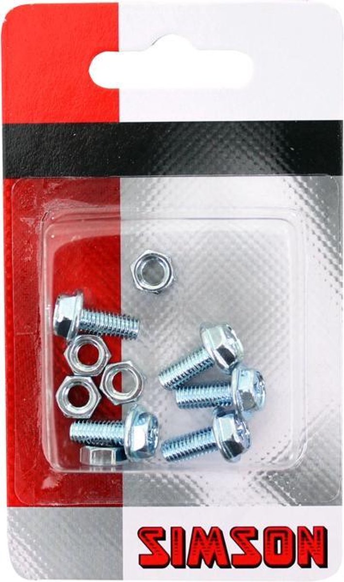 Simson Spatbordboutjes - Silver