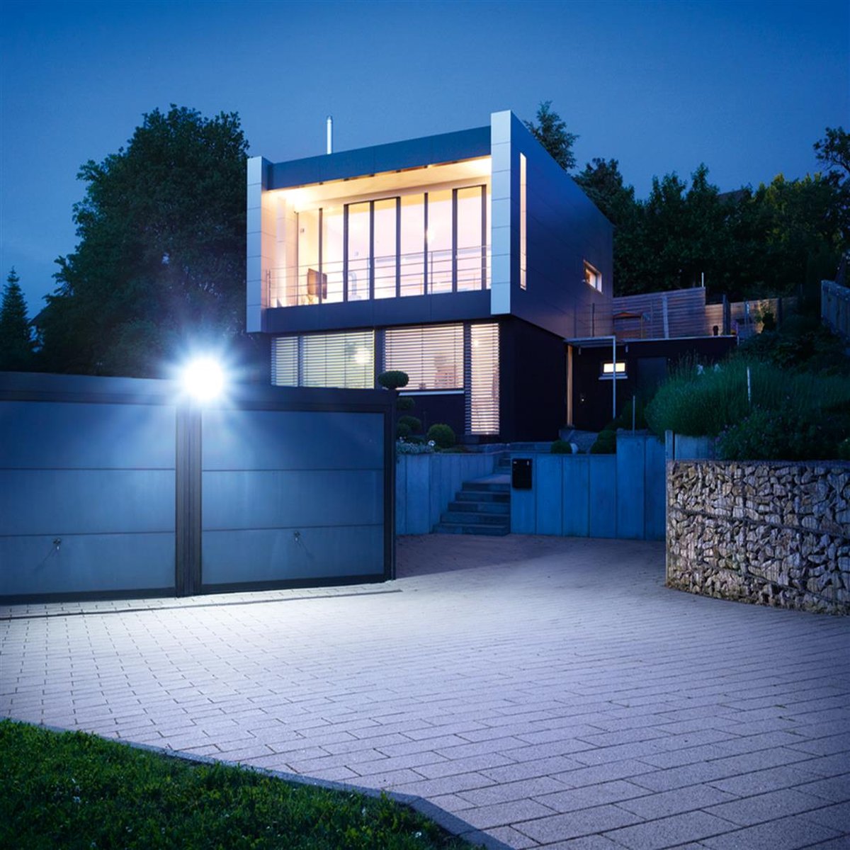 Steinel Spotlight sensor XLED Home 2 zilverkleurig 033057 - Silver