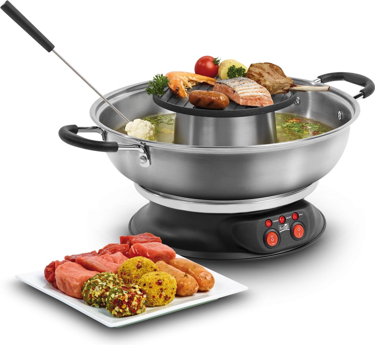 Fritel FG 2970 - Fondue & Grill - Groen