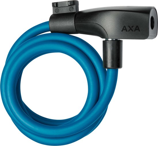 AXA Kabelslot Resolute 8-120 petrol blauw