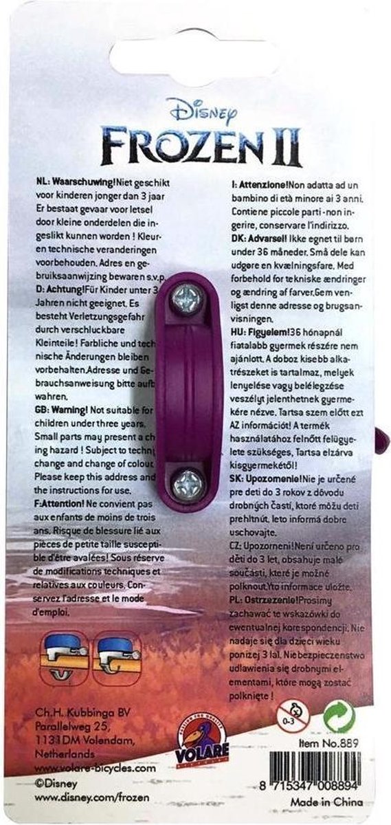 Volare Bel Frozen 2 - Blauw