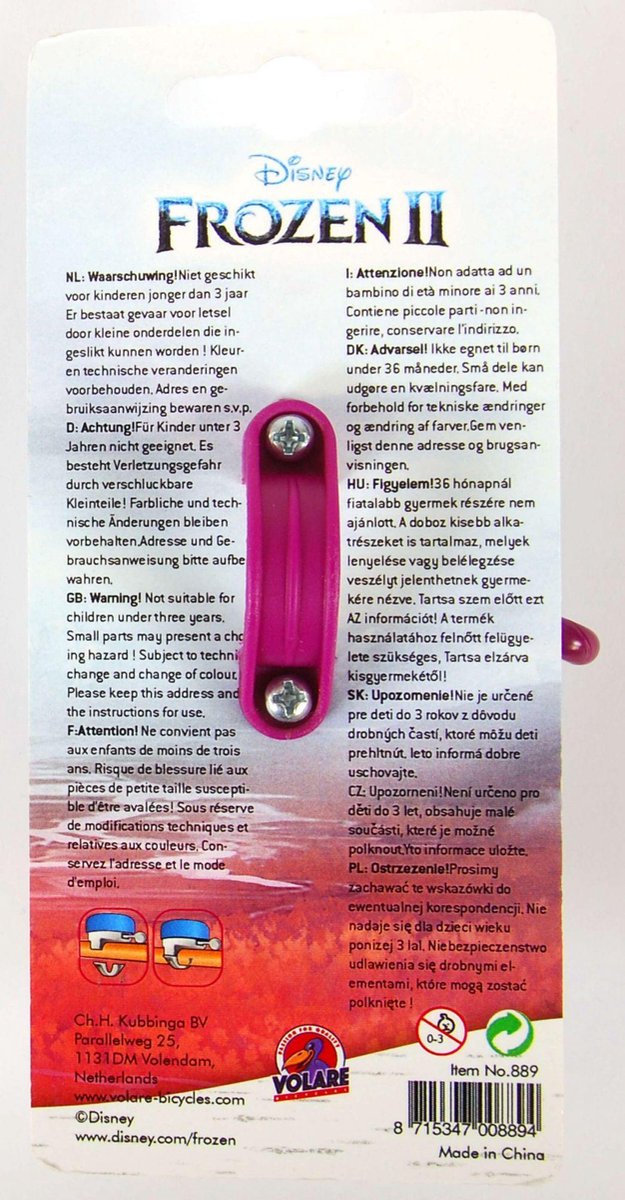 Volare Bel Frozen 2 - Blauw