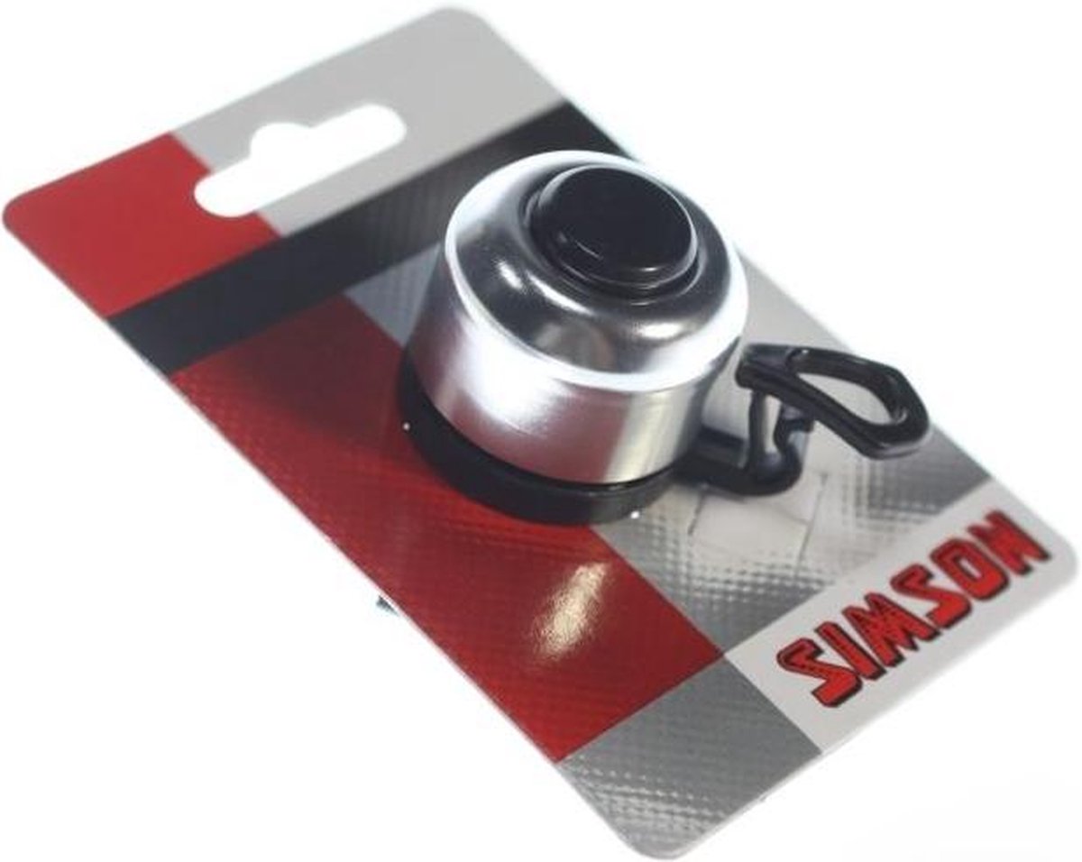 Simson Fietsbel Compact chroom - Silver