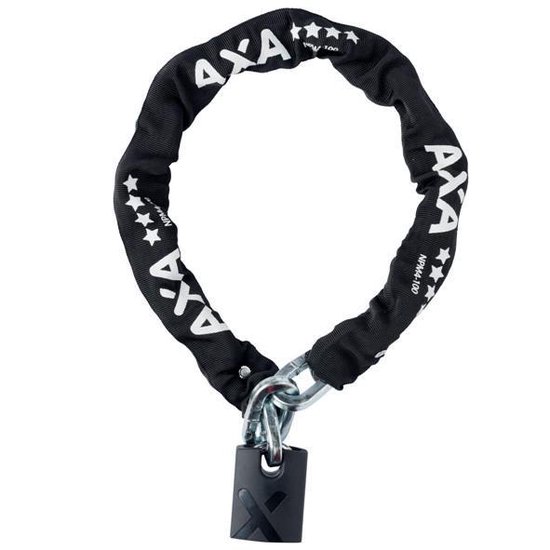 AXA Kettingslot Newton Promoto 4, 130cm ø10,5mm zwart