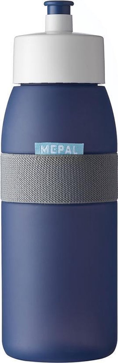 Mepal Sportbidon Ellipse 500 ml Nordic Denim - Blauw