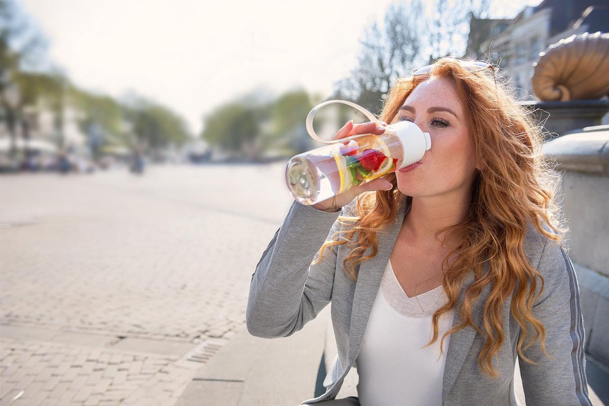 Mepal Waterfles JustWater 500 ml Nordic Denim - Blauw