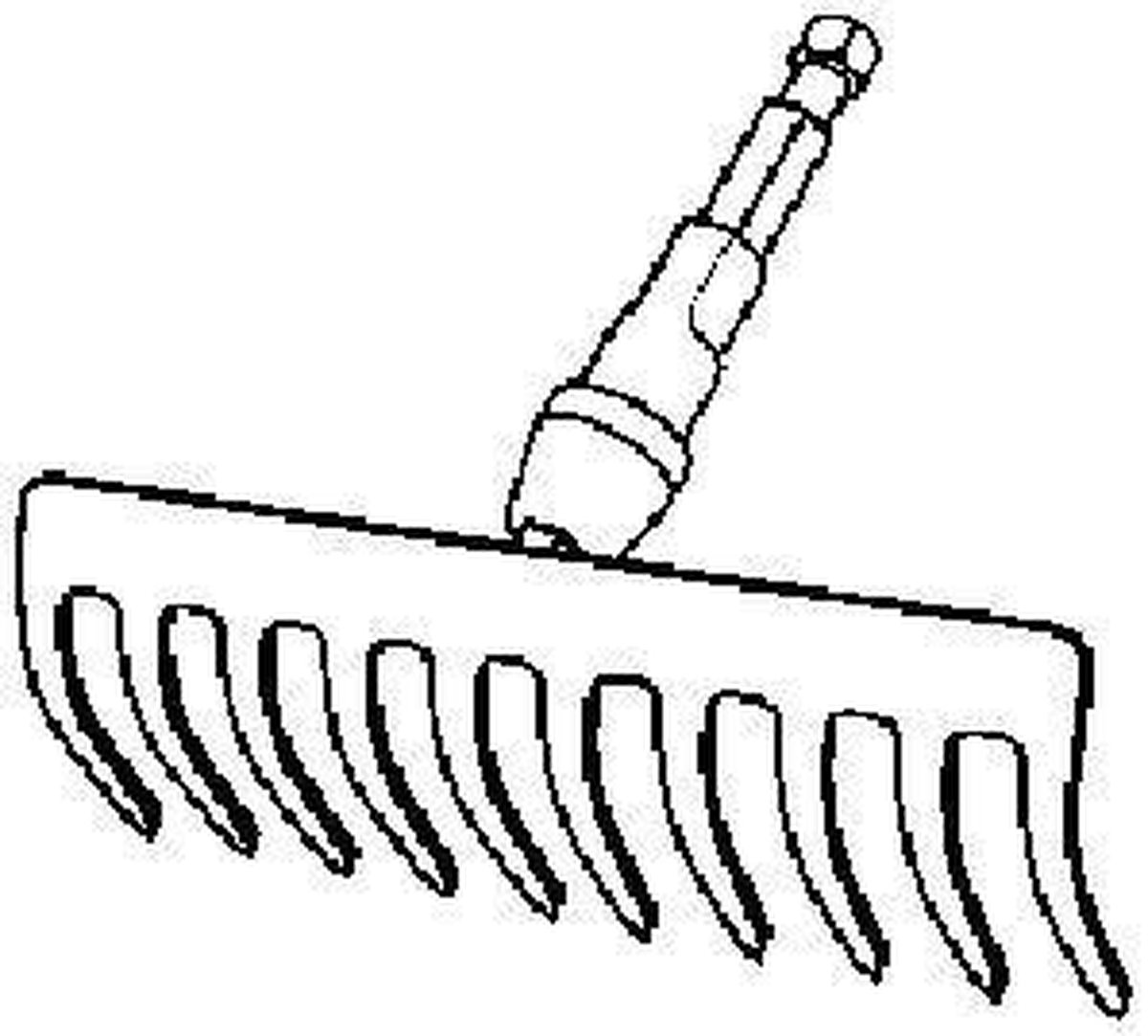 GARDENA Combisystem-hark - Grijs