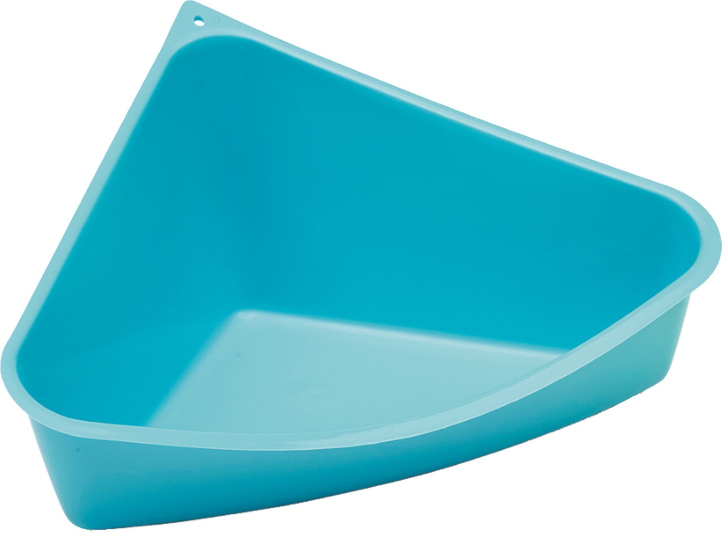 Gebr. de Boon Savic plastic knaagdiertoilet driehoek blauw