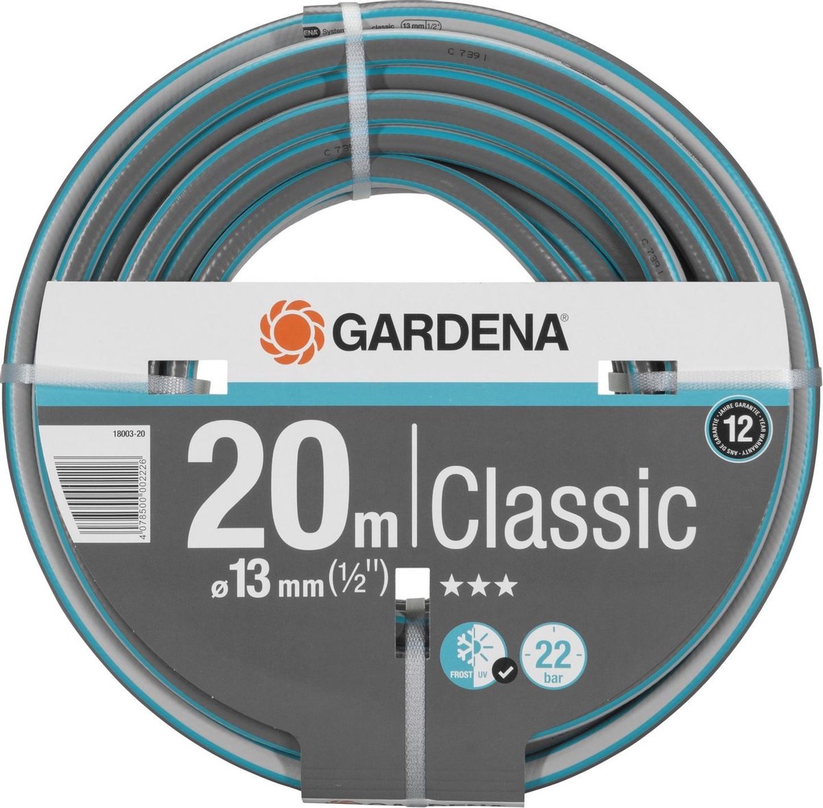 GARDENA Classic Slang 13 mm (1/2) - Oranje