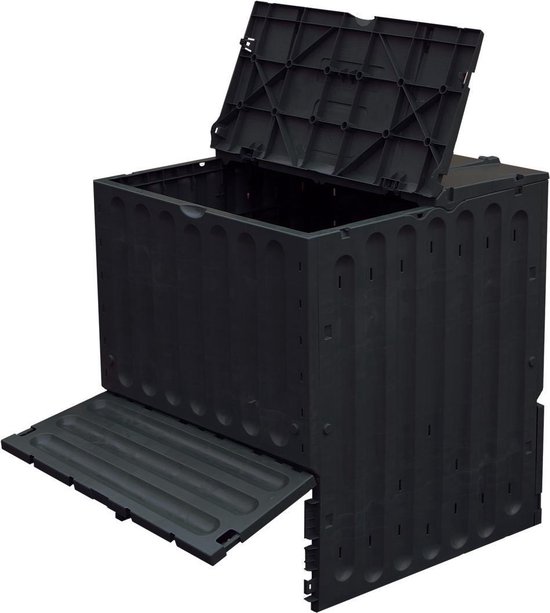 Garantia Compost Eco-king 400 ltr - Zwart