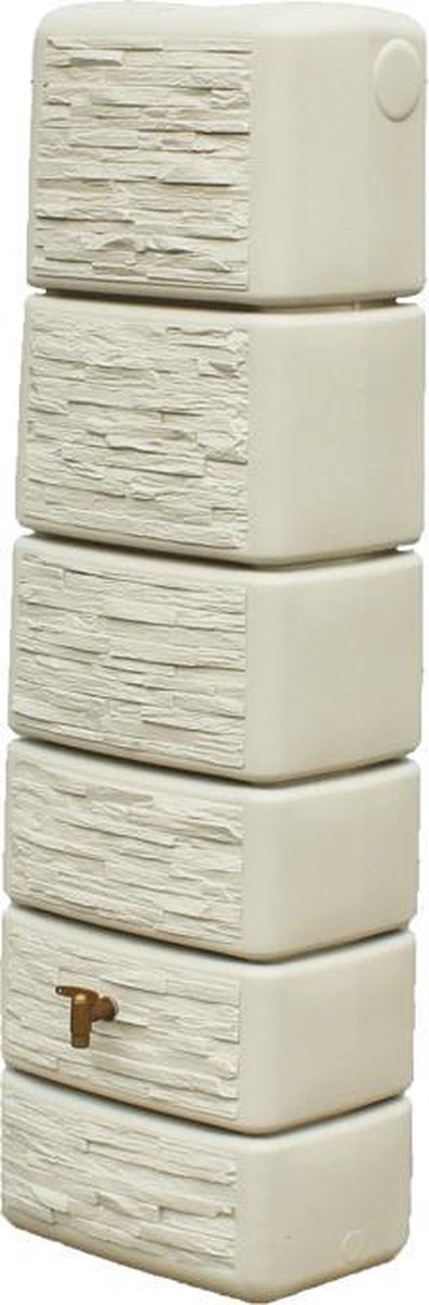 Garantia SLIM wandtank 300 l. stone decor - Beige