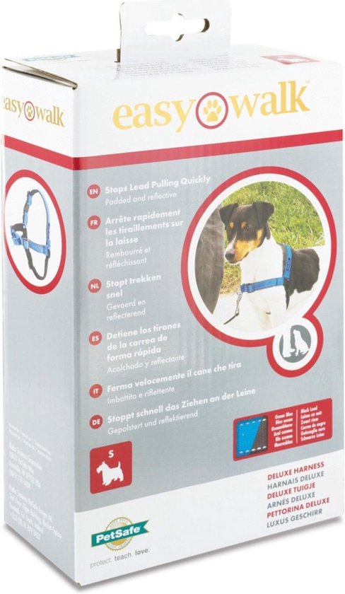 Petsafe Anti-Trek hondentuig Easy Walk ® Deluxe - Blauw