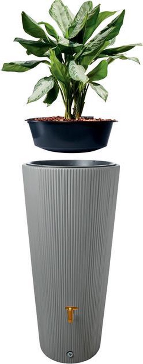 Garantia Linus 2in1 ton 220 liter - Grijs