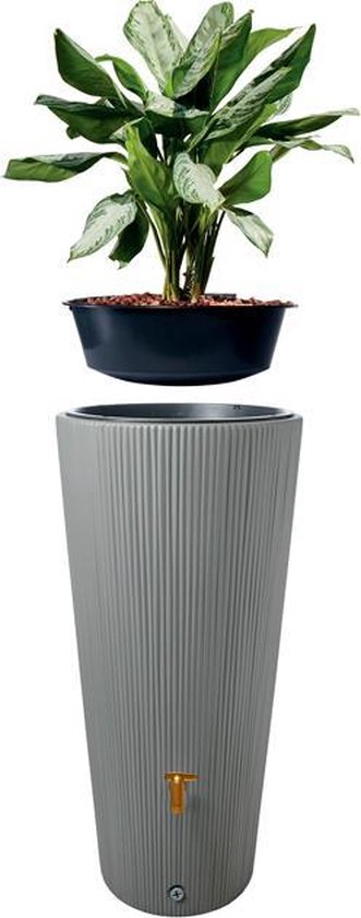 Garantia Linus 2in1 ton 220 liter - Grijs