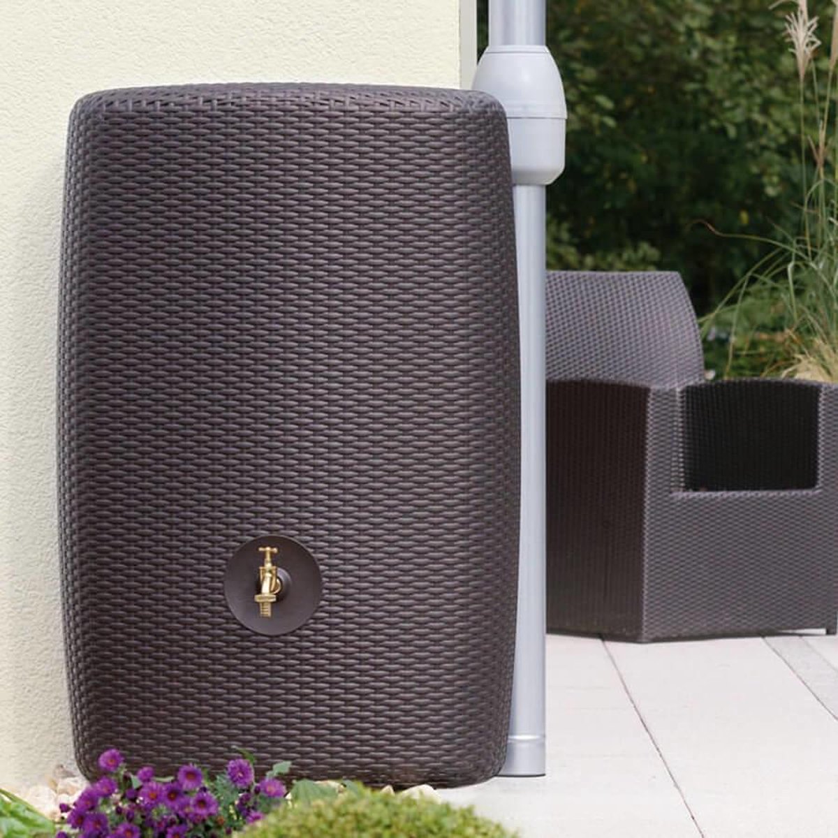 Garantia SUNDA regenton 300 lt mokka - Bruin