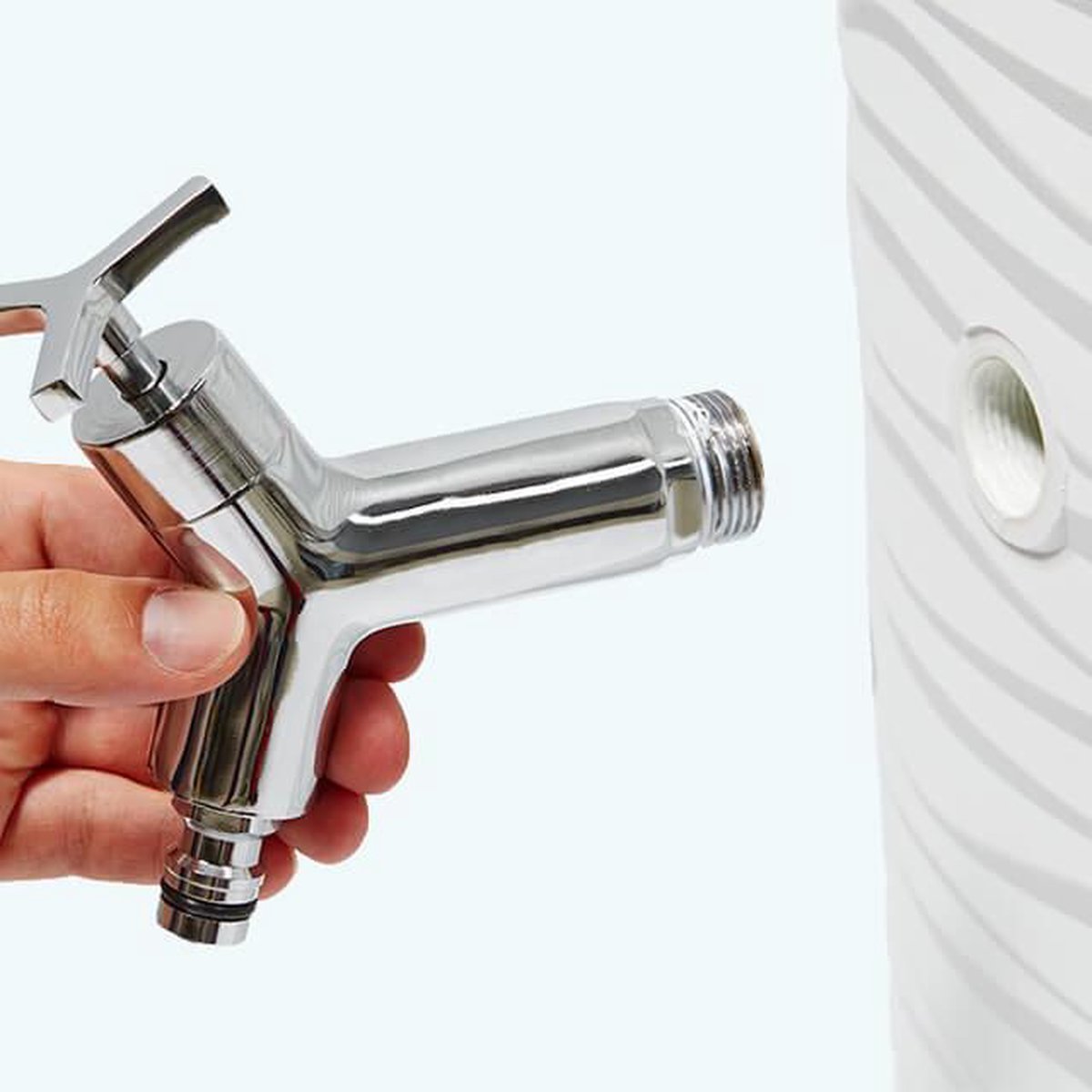 Garantia 2in1 ton NATURE 350 ltr arctic - Wit