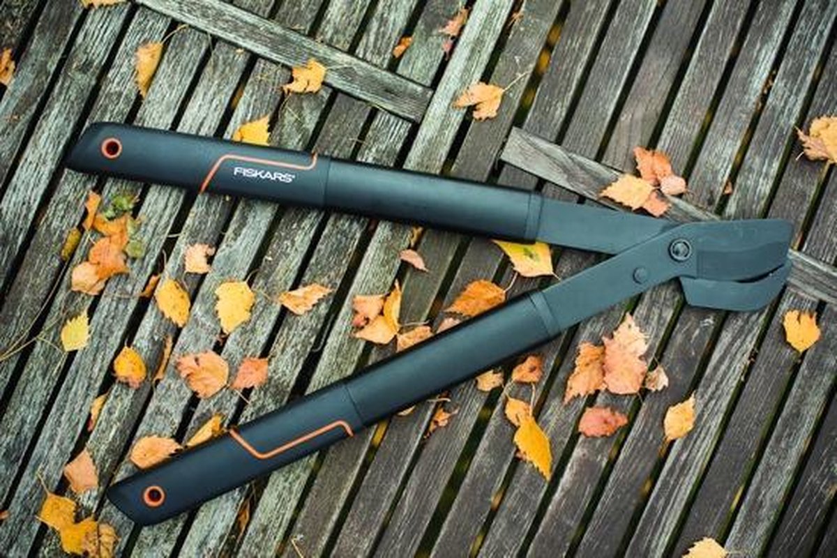 Fiskars Singlestep takkenschaar bypass L50cm L28 - Zwart