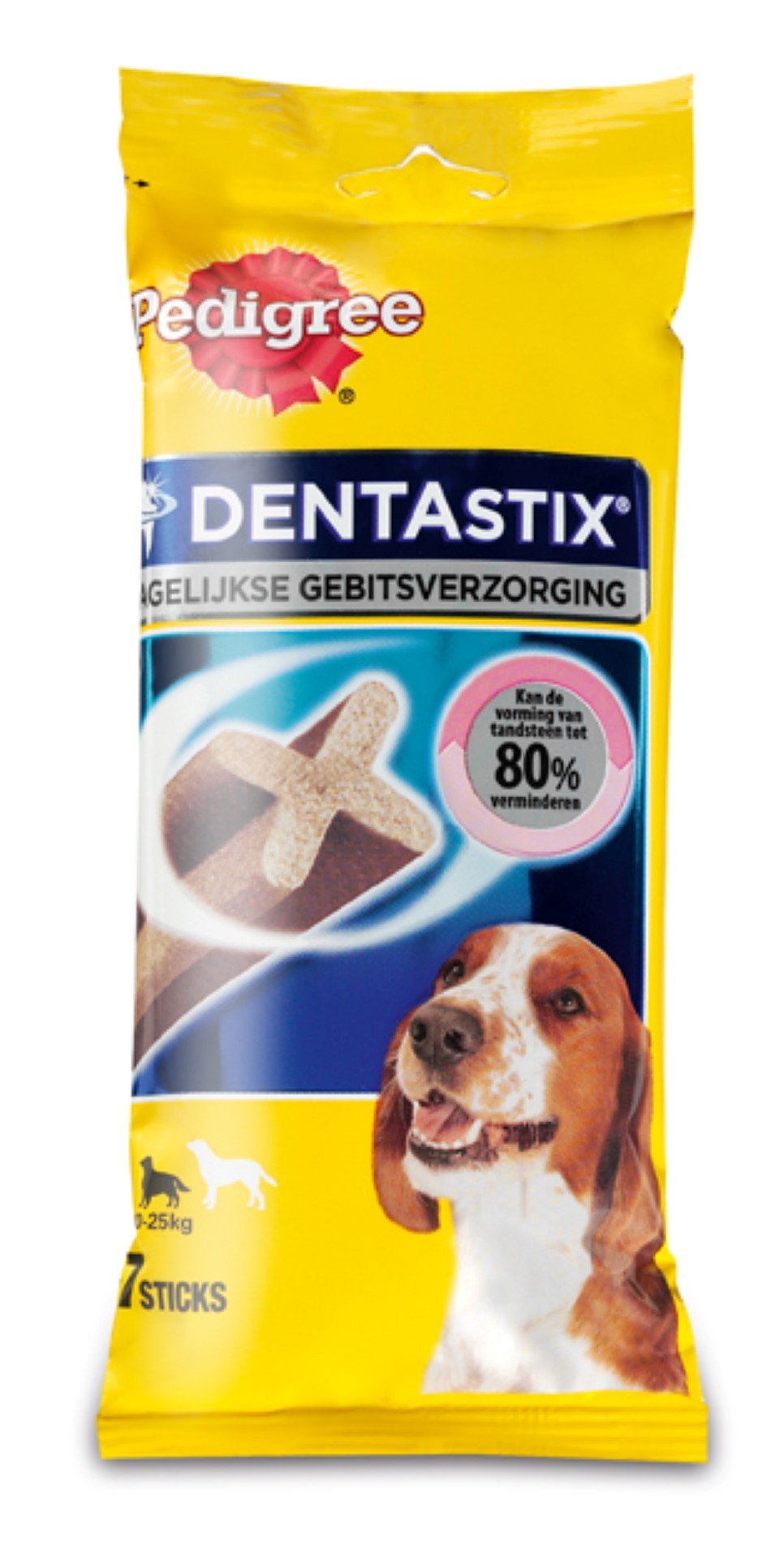 Pedigree 3 stuks! Dentastix Medium 7 stuks 180 g