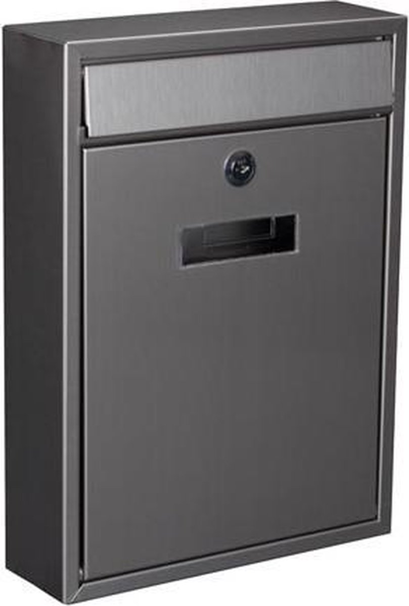 Toolland BRIEVENBUS - SEATTLE - INOX - Silver