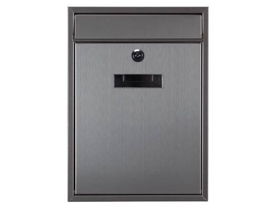 Toolland BRIEVENBUS - SEATTLE - INOX - Silver