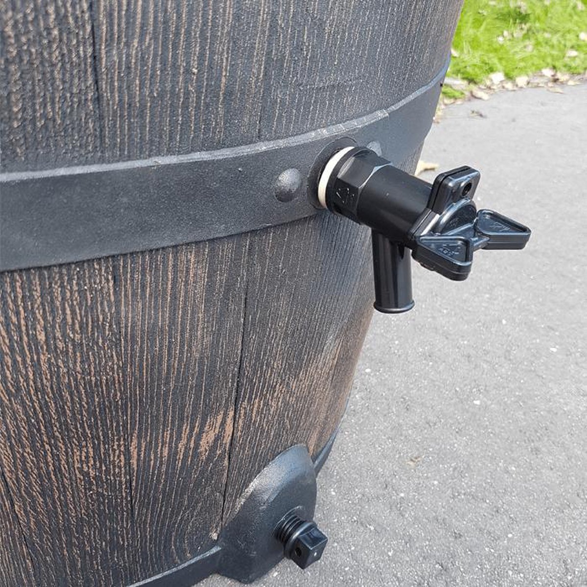 Roto regenton 500 liter - Zwart