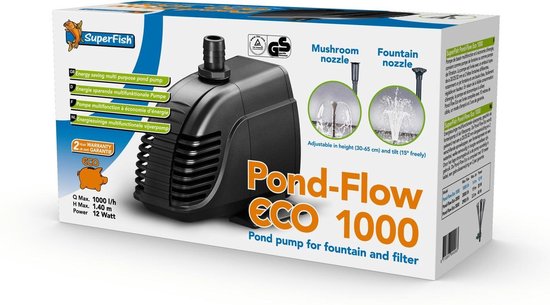 Superfish pond flow eco 1000