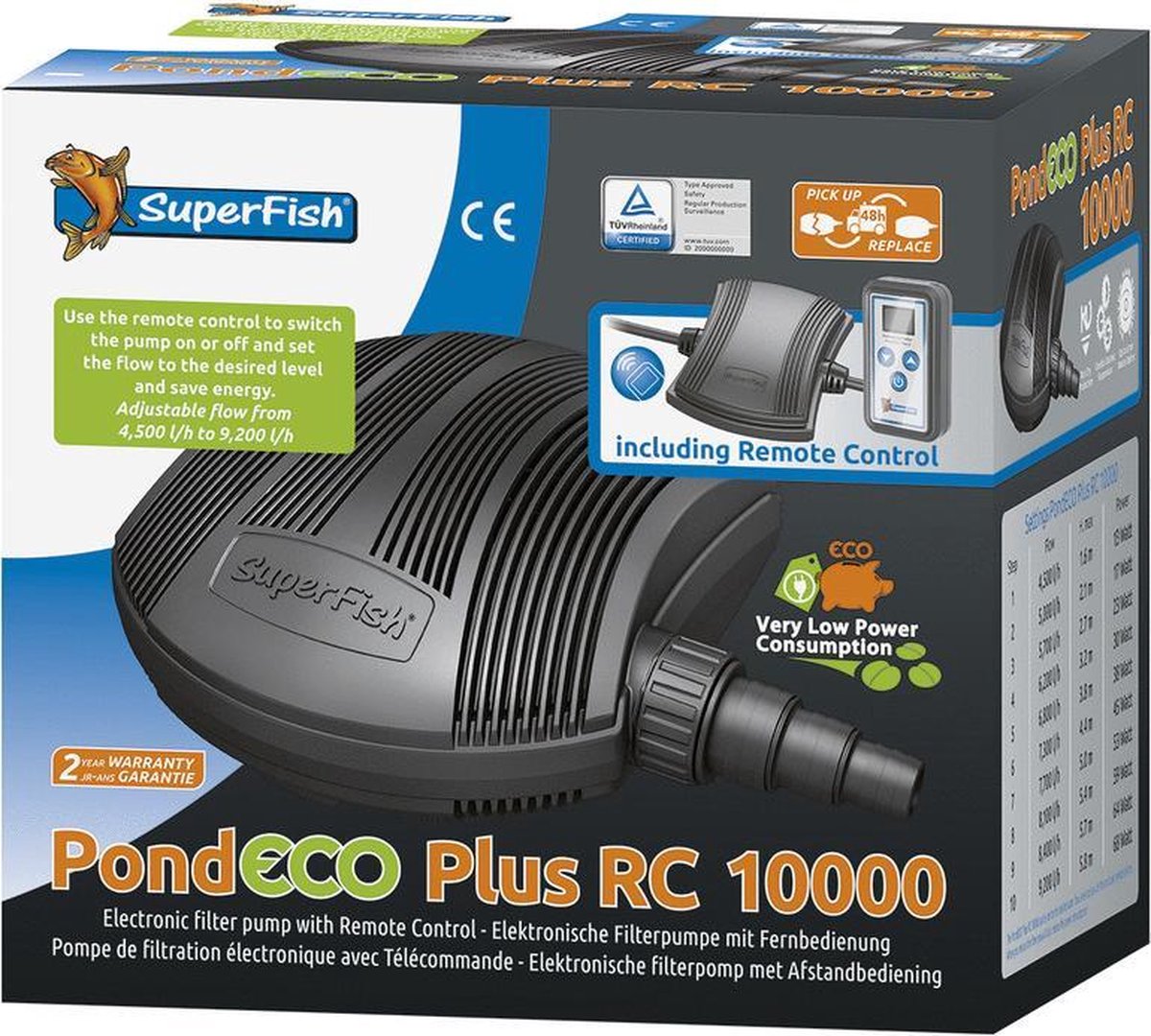 Superfish pond eco plus rc 5000