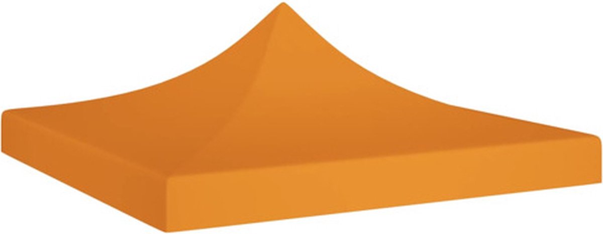 vidaXL Partytentdak 270 g/m² 3x3 m - Oranje
