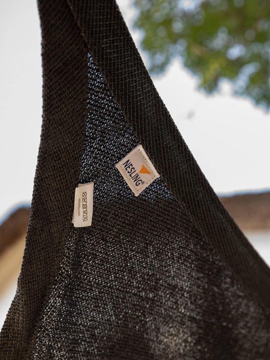 Nesling Driehoek 3,6 x 3,6 x 3,6m, - Zwart