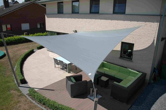 Nesling Driehoek 3,6 x 3,6 x 3,6m, - Zwart