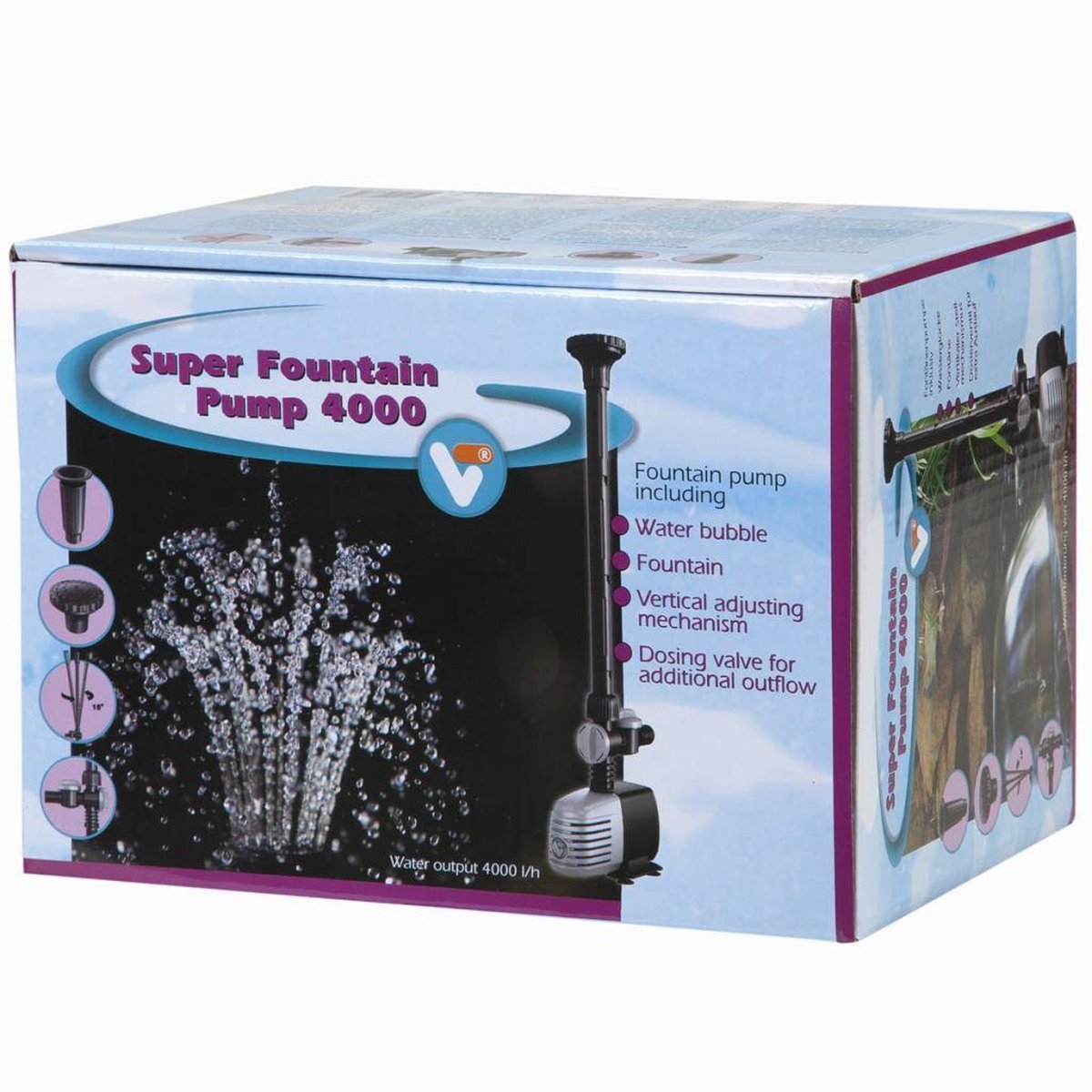 VT Fountain Pump 4000