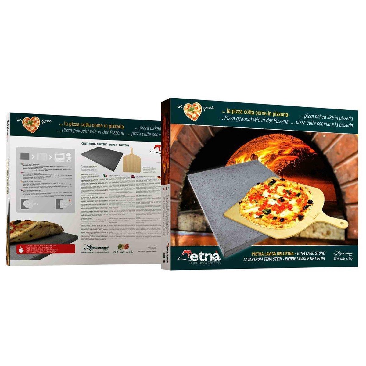 Eppicotispai ETNA Pizza set - - Grijs